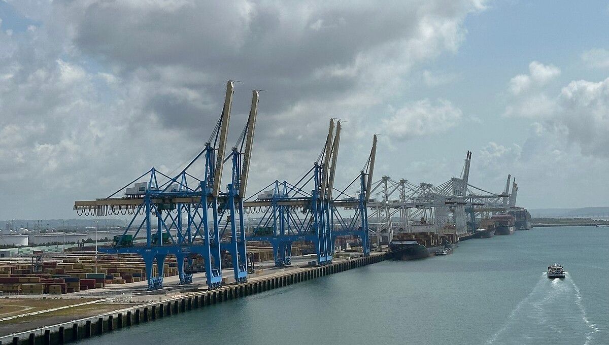 portique port du havre